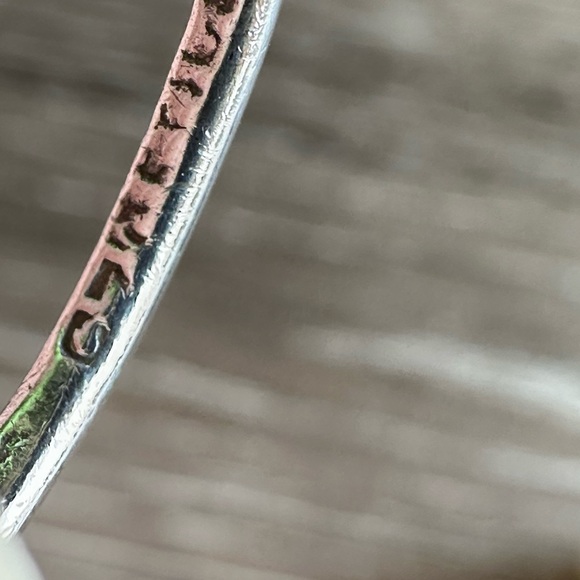 Elegant Silver Silver Knot  Love Knot Pretzel Ring stamped 925 Mexico? Size 7 - Picture 4 of 6